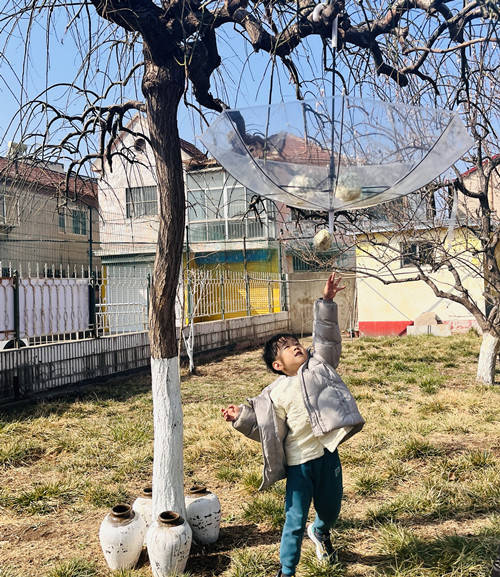 儿园开展户外活动之上肢锻炼活动AG真人平台淄博市淄川区实验幼(图2)